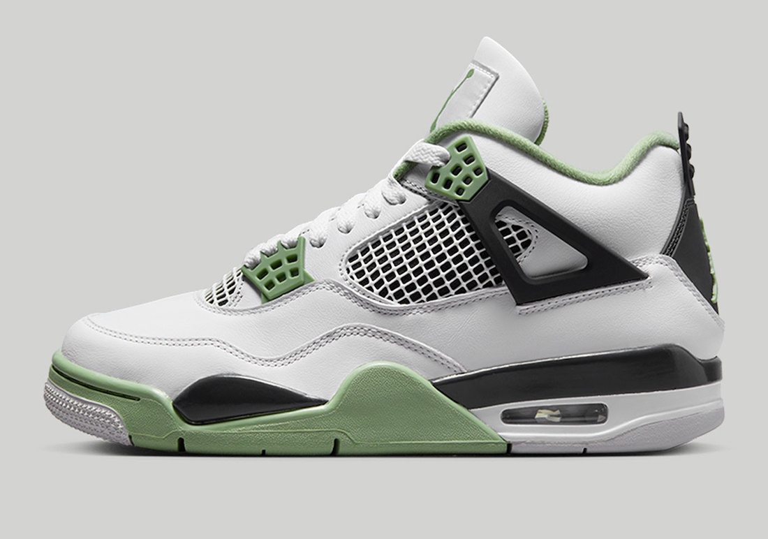 Air Jordan 4 Oil Green Seafoam AQ9129-103 Release Date