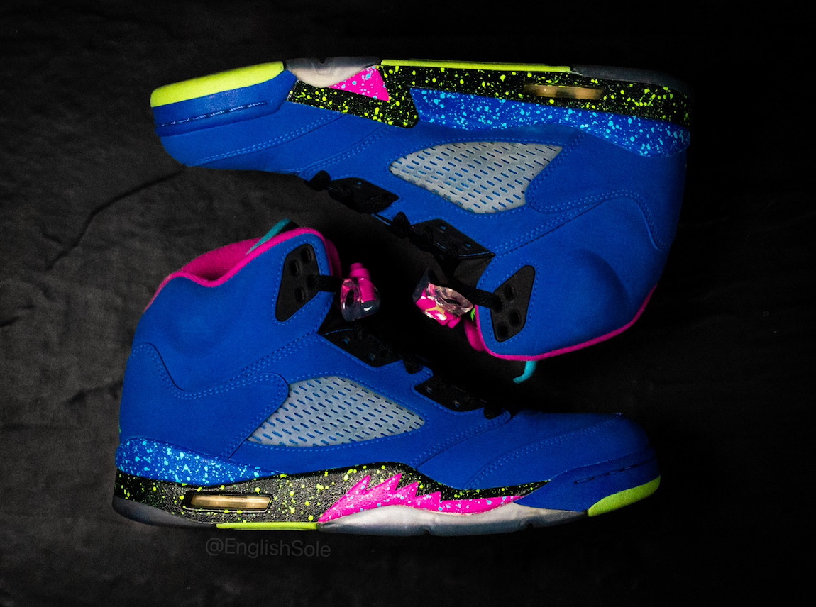 Air Jordan 5 Bel-Air Sample Side