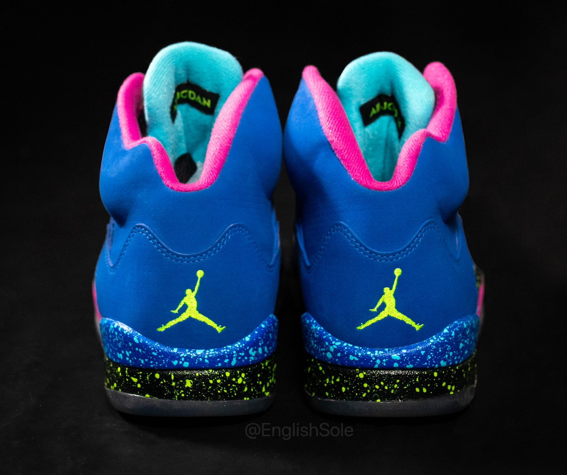 Air Jordan 5 Bel-Air Sample Heel