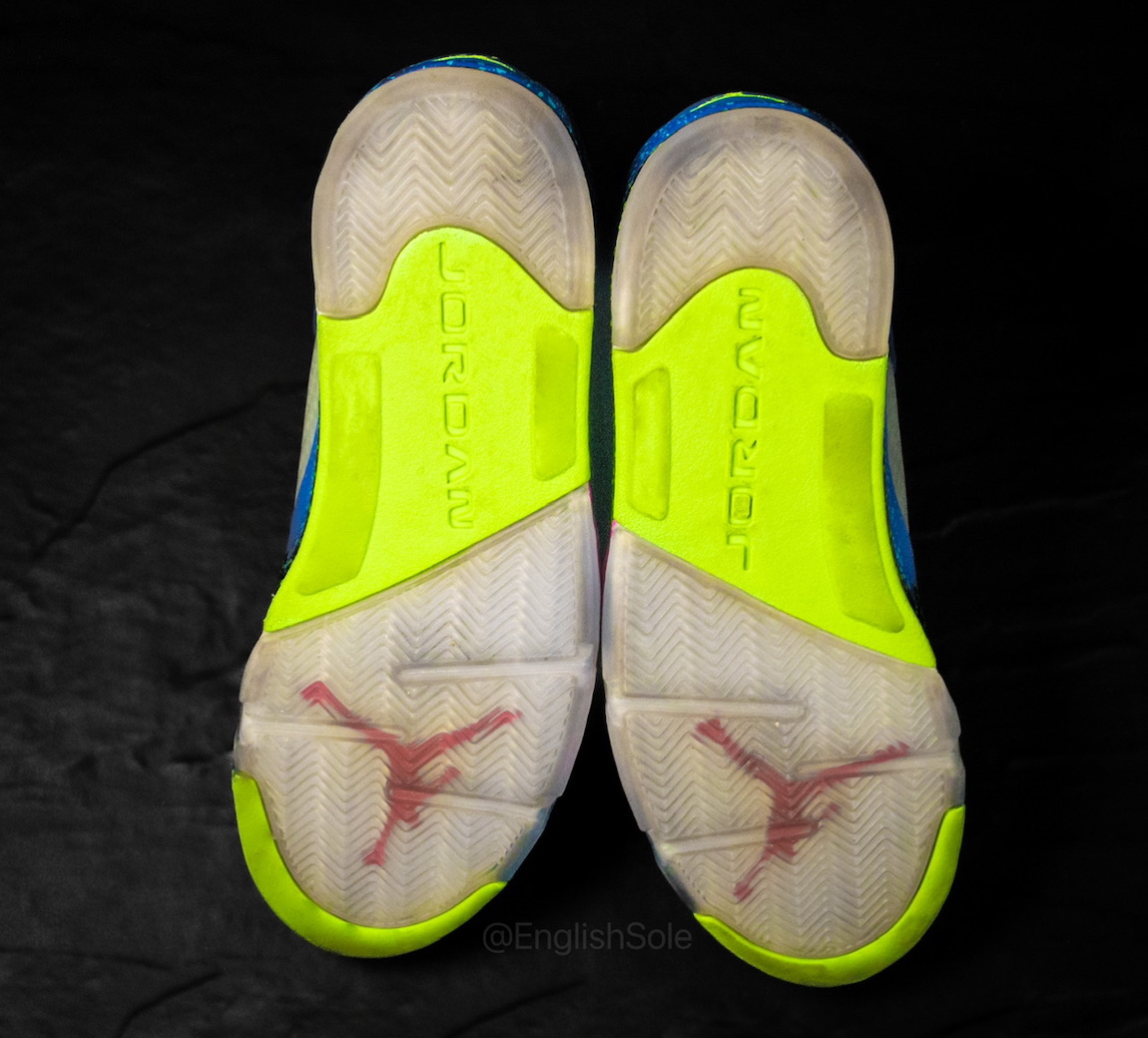 Air Jordan 5 Bel-Air Sample Outsole