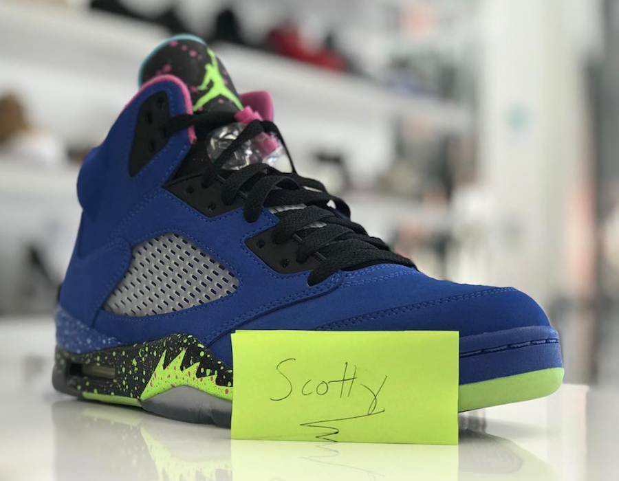 Air Jordan 5 Reverse Bel-Air Sample