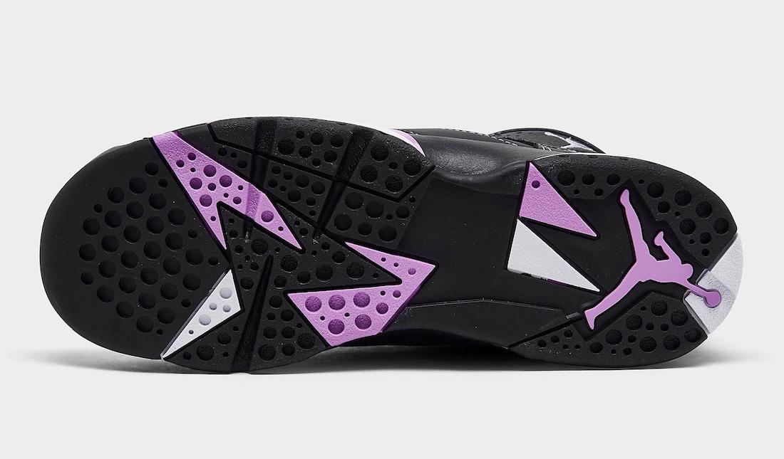 Air Jordan 7 GS Black Barely Grape Rush Fuchsia DV2255-055 Release Date