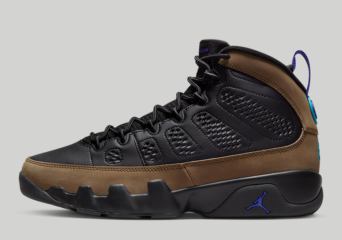 Air Jordan 9 Light Olive Concord CT8019-034 Release Date