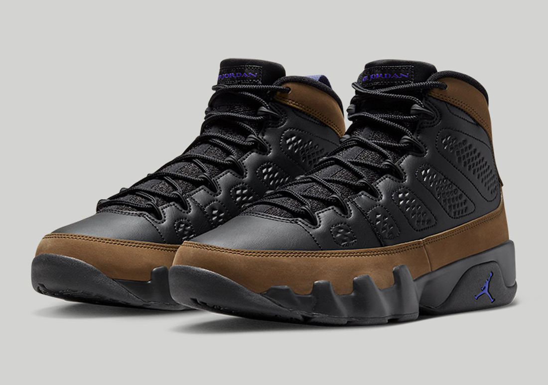 Air Jordan 9 Light Olive Concord CT8019-034 Release Date