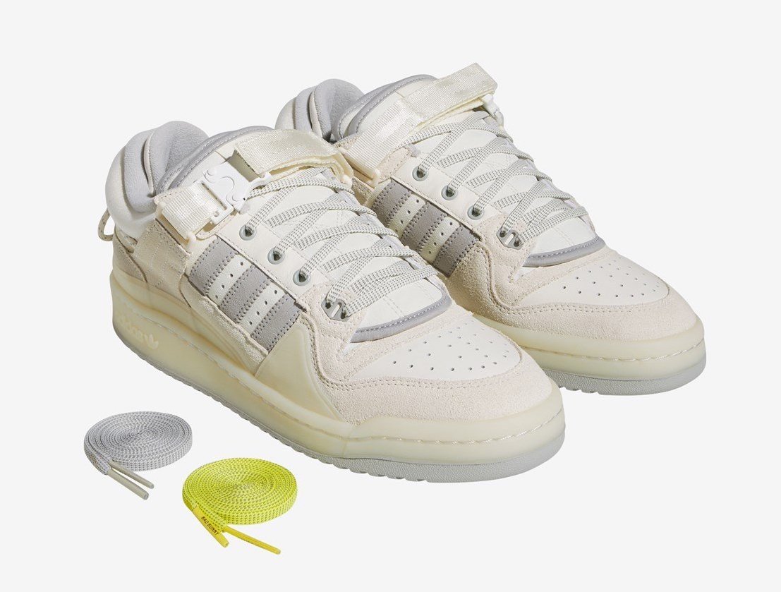 Bad Bunny adidas Forum Low Last Forum White HQ2153 Release Date