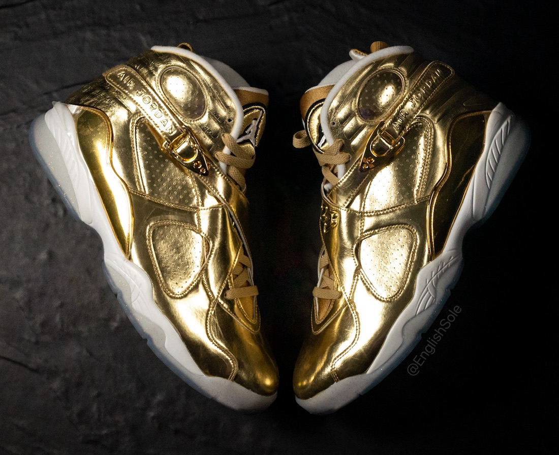 Air Jordan 8 OVO Gold Sample