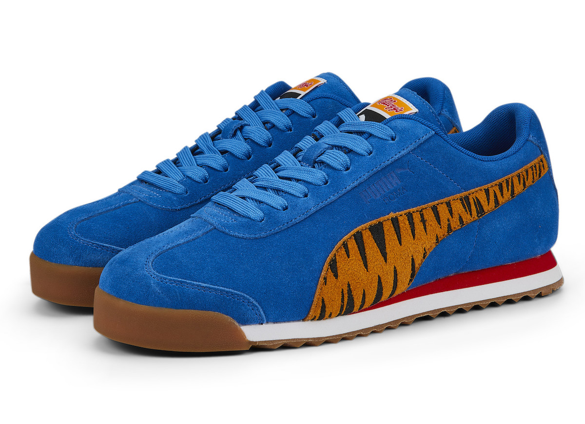 Frosted Flakes PUMA Roma Blue 388060-01 Release Date Lateral