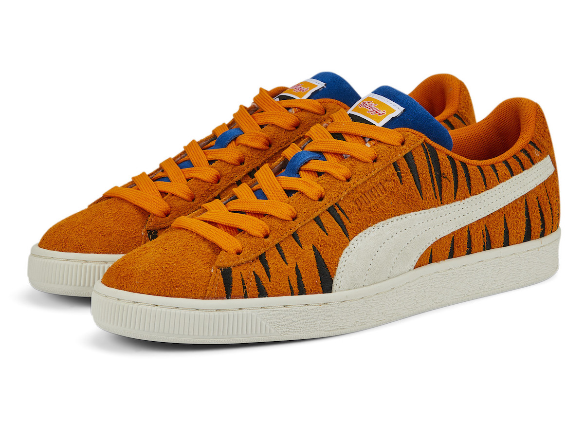 Frosted Flakes PUMA Suede Orange 388018-01 Release Date Lateral