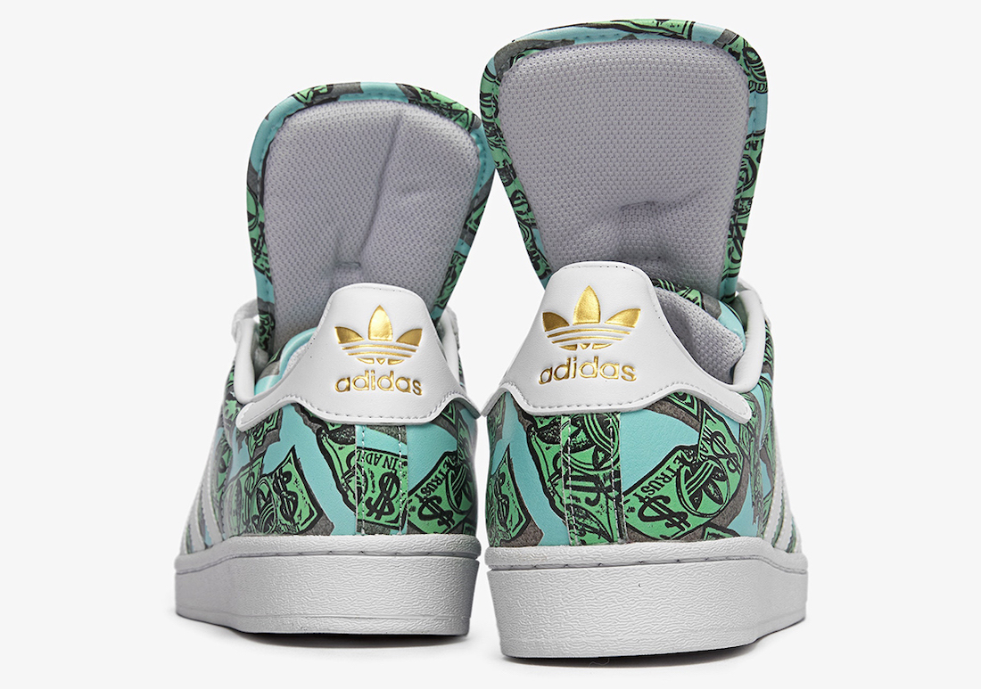 Jeremy Scott adidas Superstar Money HP6596 Release Date Lateral