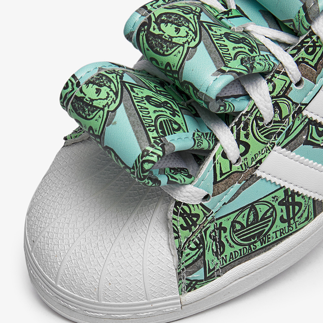 Jeremy Scott adidas Superstar Money HP6596 Release Date Lateral