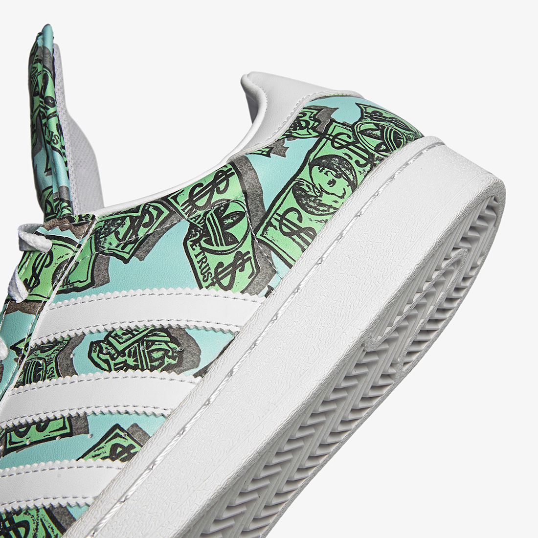 Jeremy Scott adidas Superstar Money HP6596 Release Date Lateral