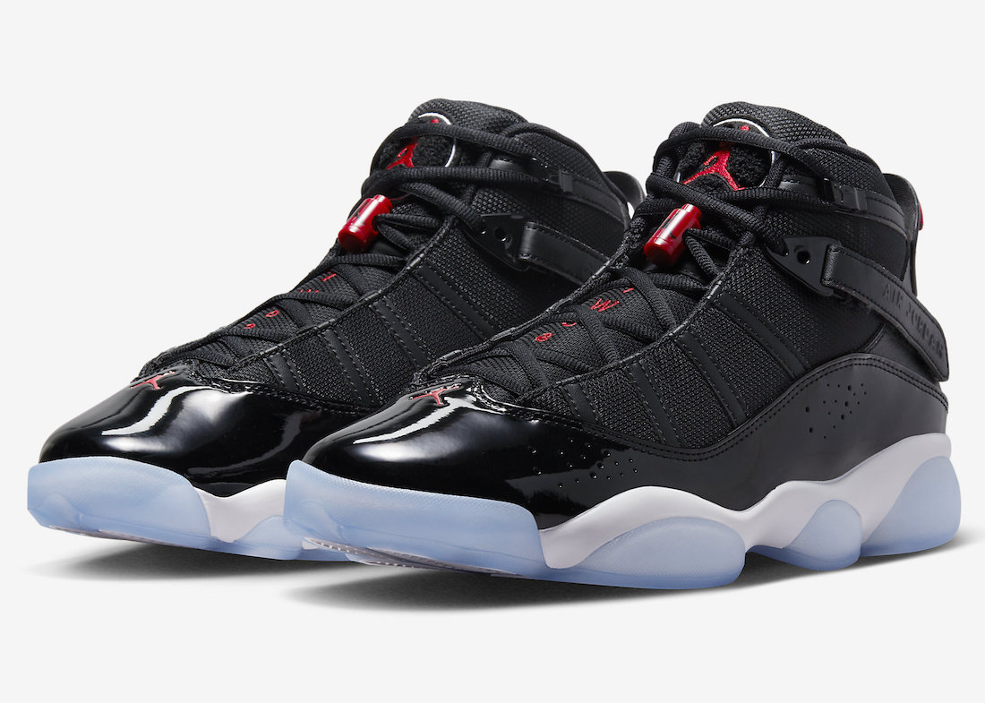 Jordan 6 Rings Black Red 322992-064 Release Date