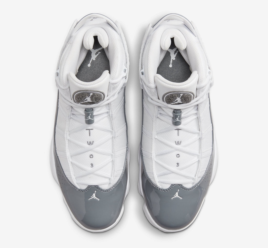 Jordan 6 Rings White Cool Grey 322992-121 Release Date