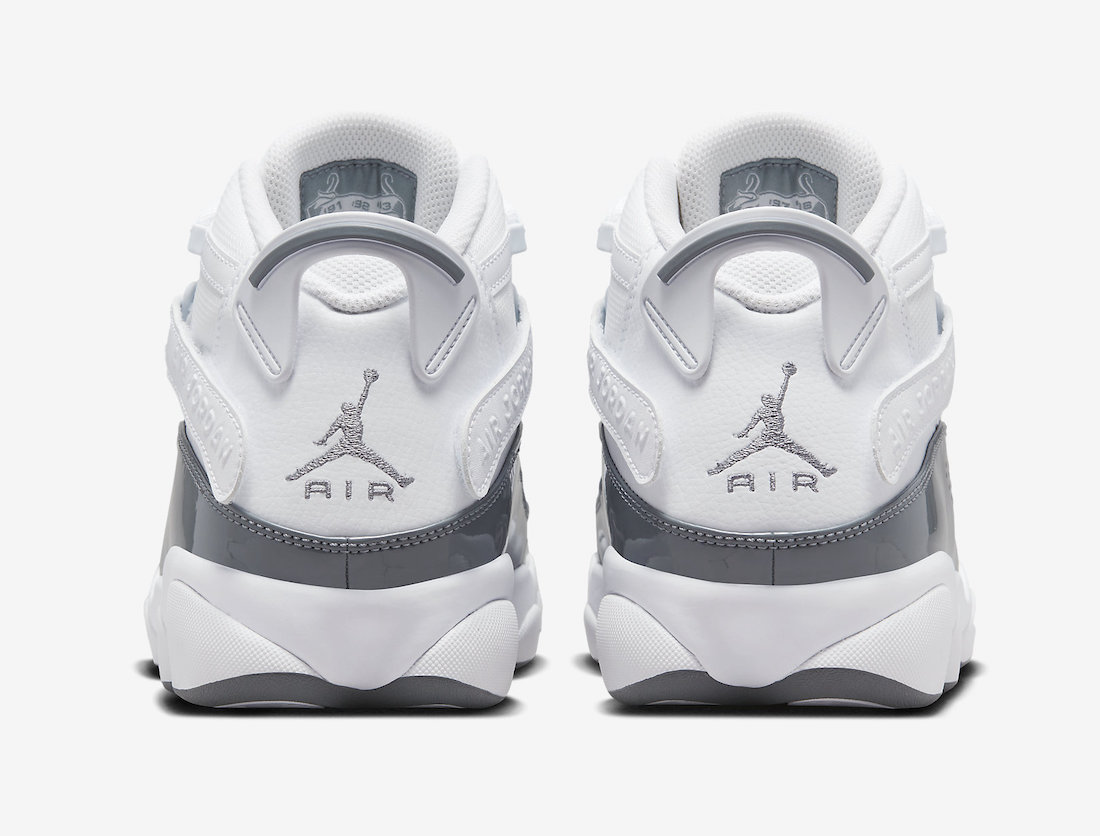 Jordan 6 Rings White Cool Grey 322992-121 Release Date