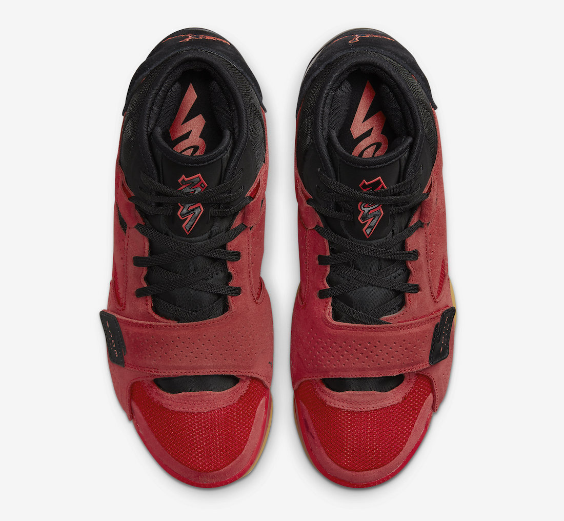 Jordan Zion 2 Red Suede Gum DO9072-600 Release Date