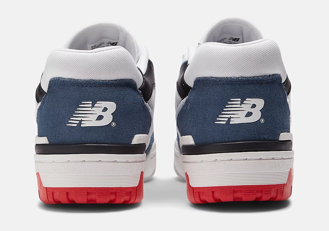 New Balance 550 White Navy Red BB550NCN Release Date