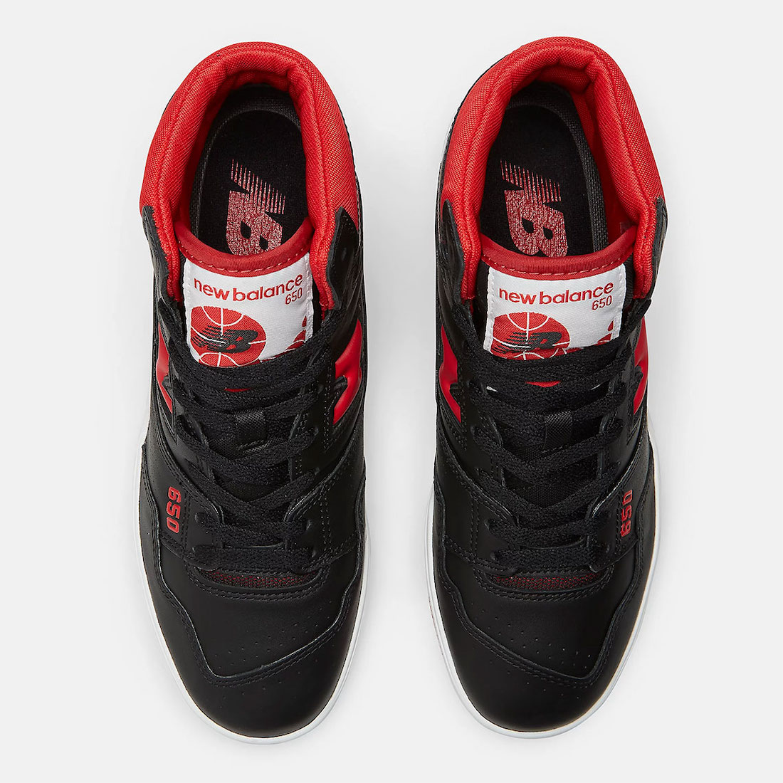 New Balance 650 Bred Black Red White BB650RBR Release Date