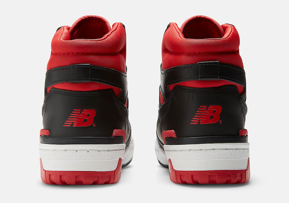 New Balance 650 Bred Black Red White BB650RBR Release Date