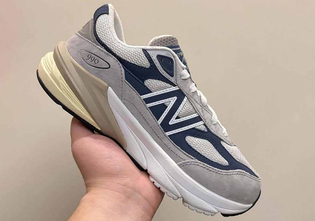 New Balance 990v6 Grey Navy Release Date