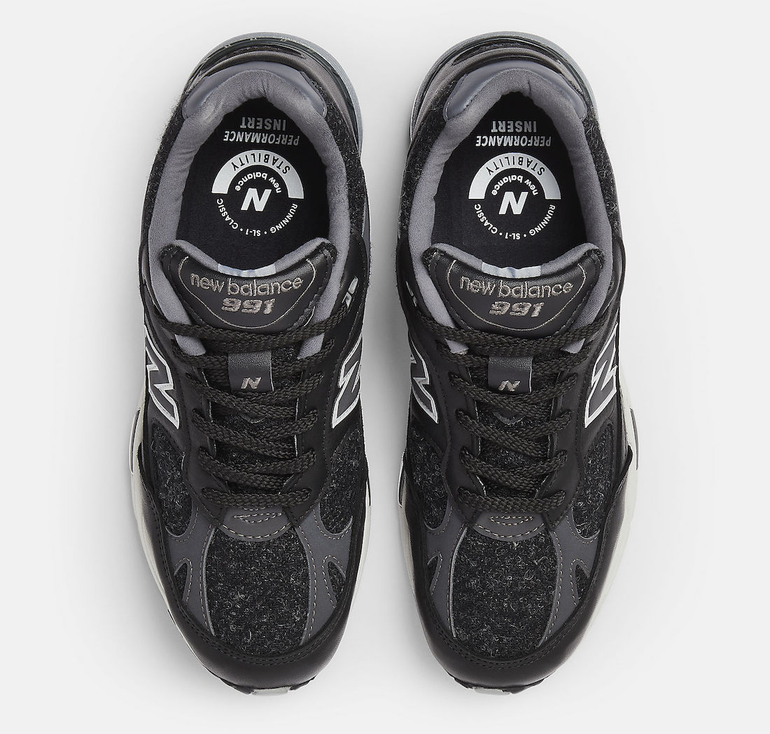 New Balance 991 Black Grey M991DJ Release Date