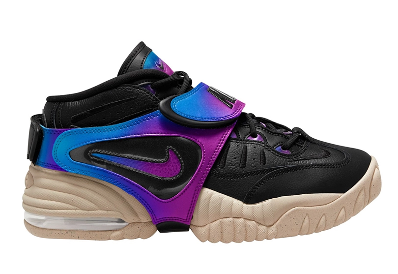 Nike Air Adjust Force Black Multi-Color Sanddrift Vivid Purple DV7409-001 Release Date