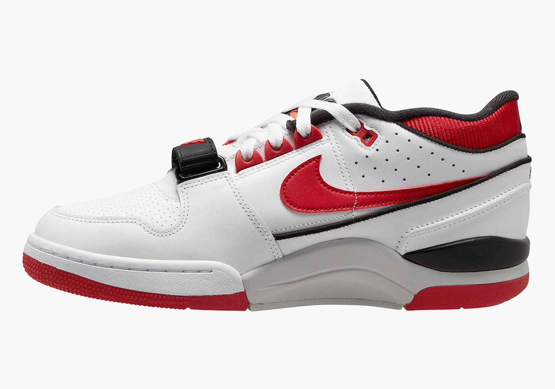 Nike Air Alpha Force 88 White University Red Black DZ4627-100 Release Date