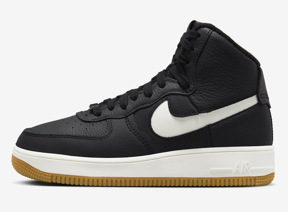 Nike Air Force 1 High Sculpt Black Gum DQ5007-001 Release Date