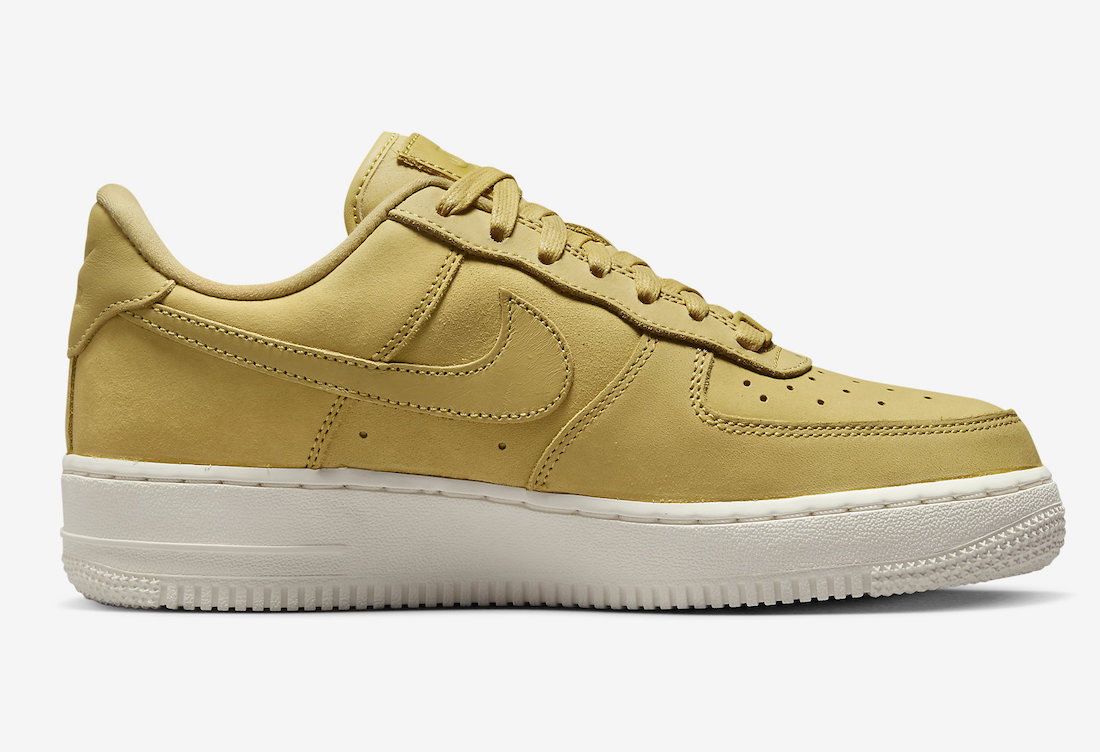 Nike Air Force 1 Low Gold Nubuck DR9503-700 Release Date