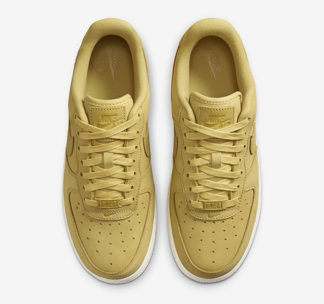 Nike Air Force 1 Low Gold Nubuck DR9503-700 Release Date
