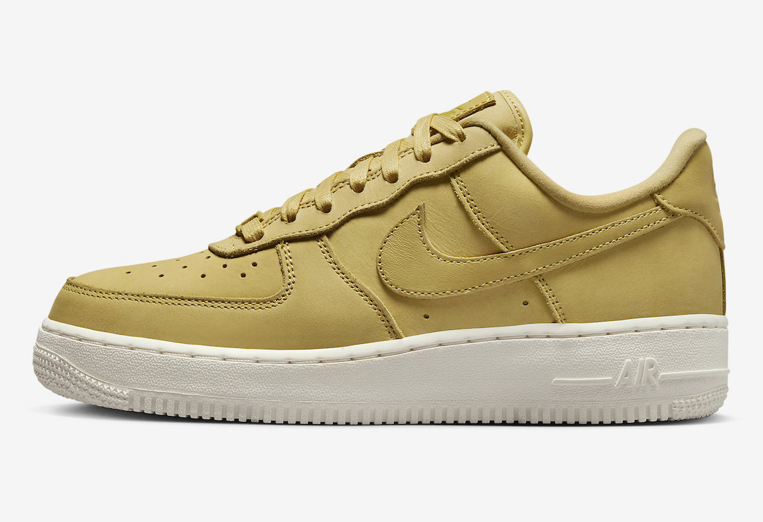 Nike Air Force 1 Low Gold Nubuck DR9503-700 Release Date