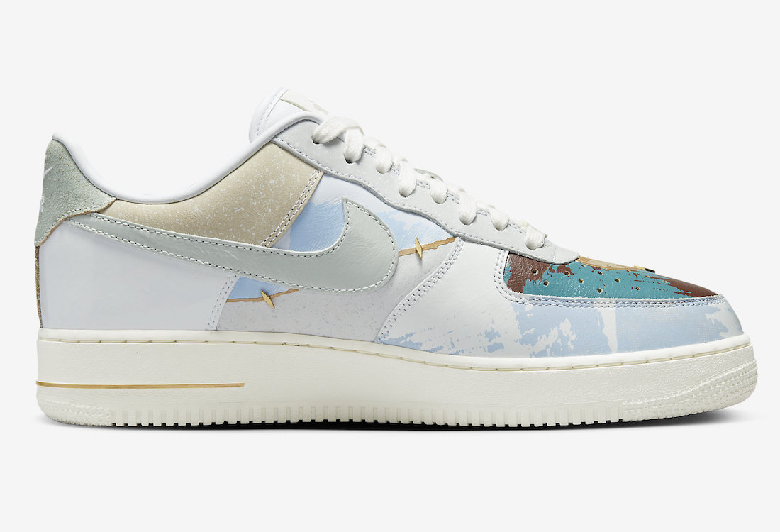 Nike Air Force 1 Low Patchwork FB4957-111 Release Date