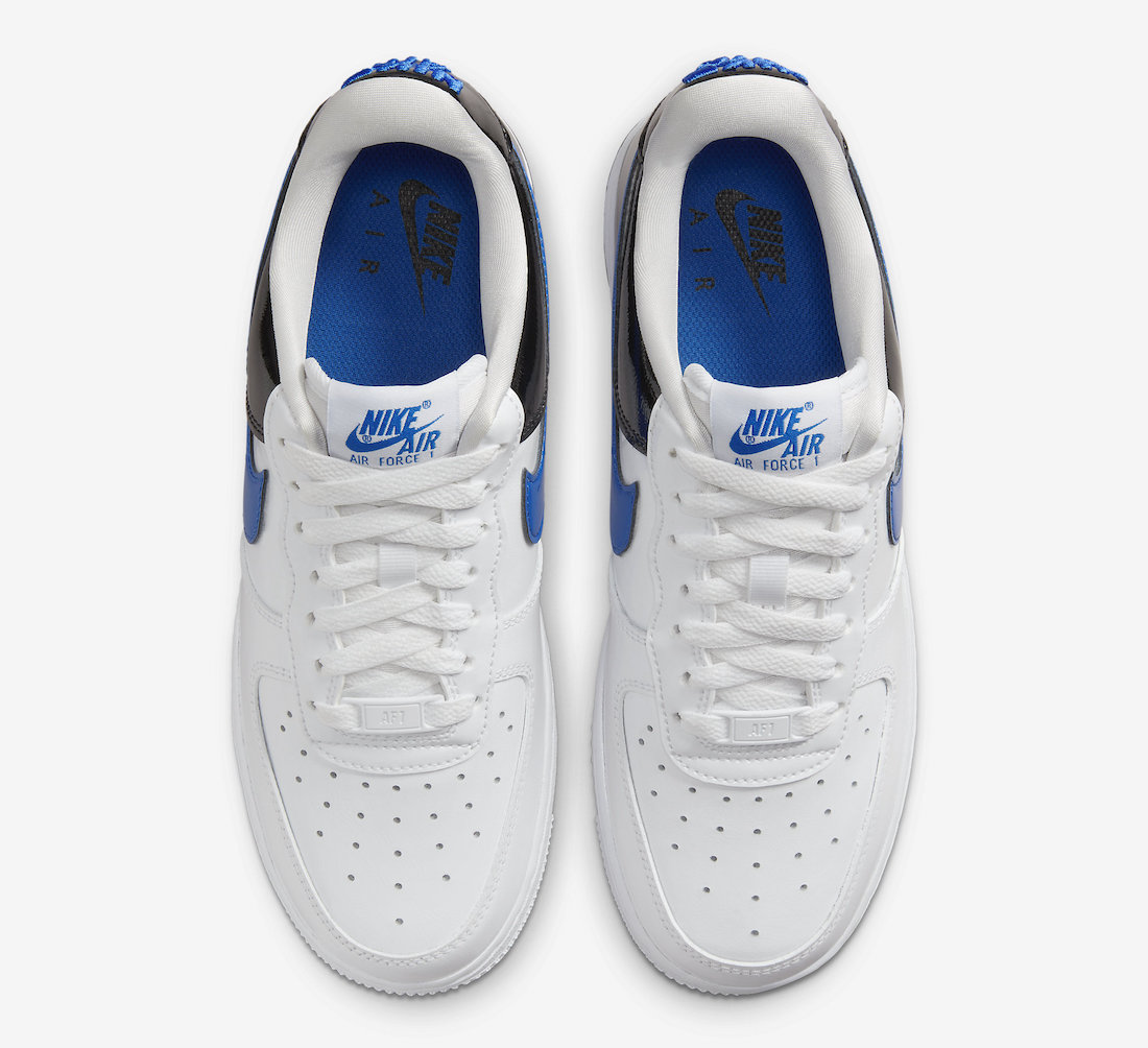 Nike Air Force 1 Low White Blue Black DQ7570-400 Release Date