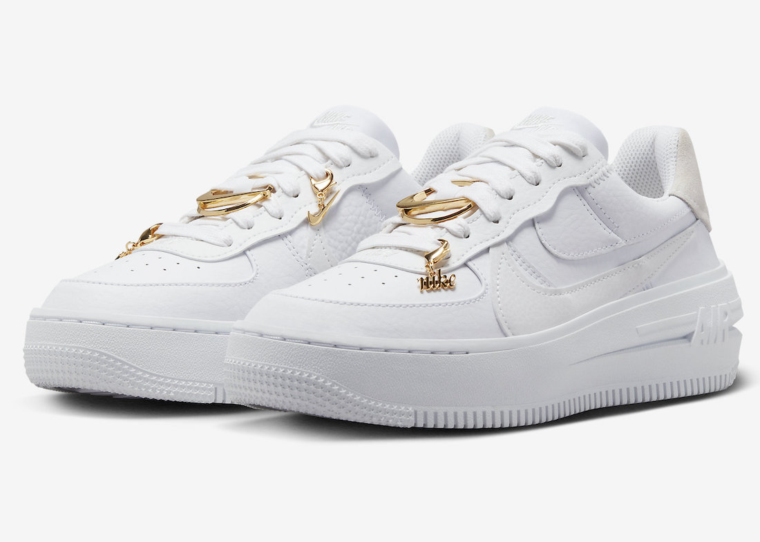 Nike Air Force 1 PLT.AF.ORM Bling FB8473-100 Release Date