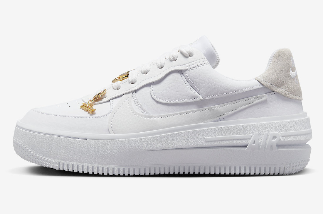 Nike Air Force 1 PLT.AF.ORM Bling FB8473-100 Release Date