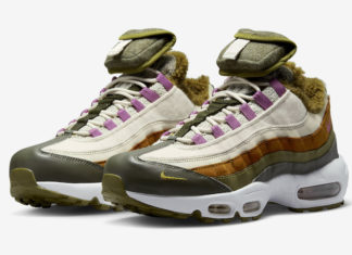 这款Nike Air Max 95 “N7 “配备了可拆卸的储物袋