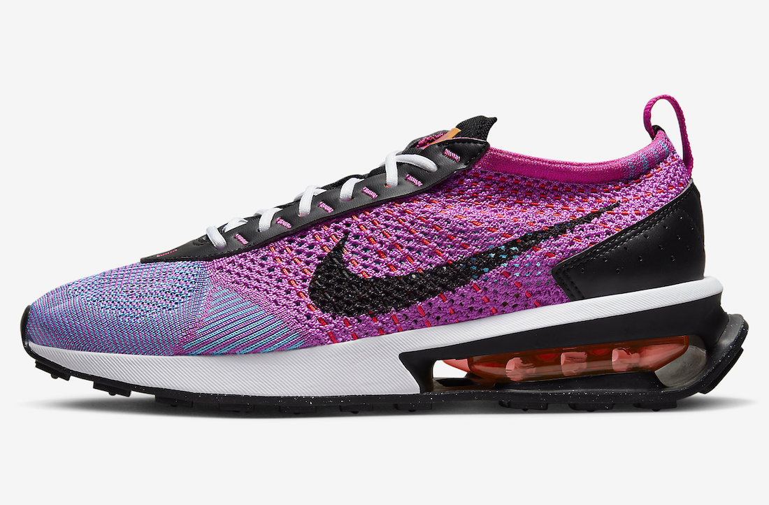 Nike Air Max Flyknit Racer Fuchsia Dream Black Baltic Blue FD0822-500 Release Date