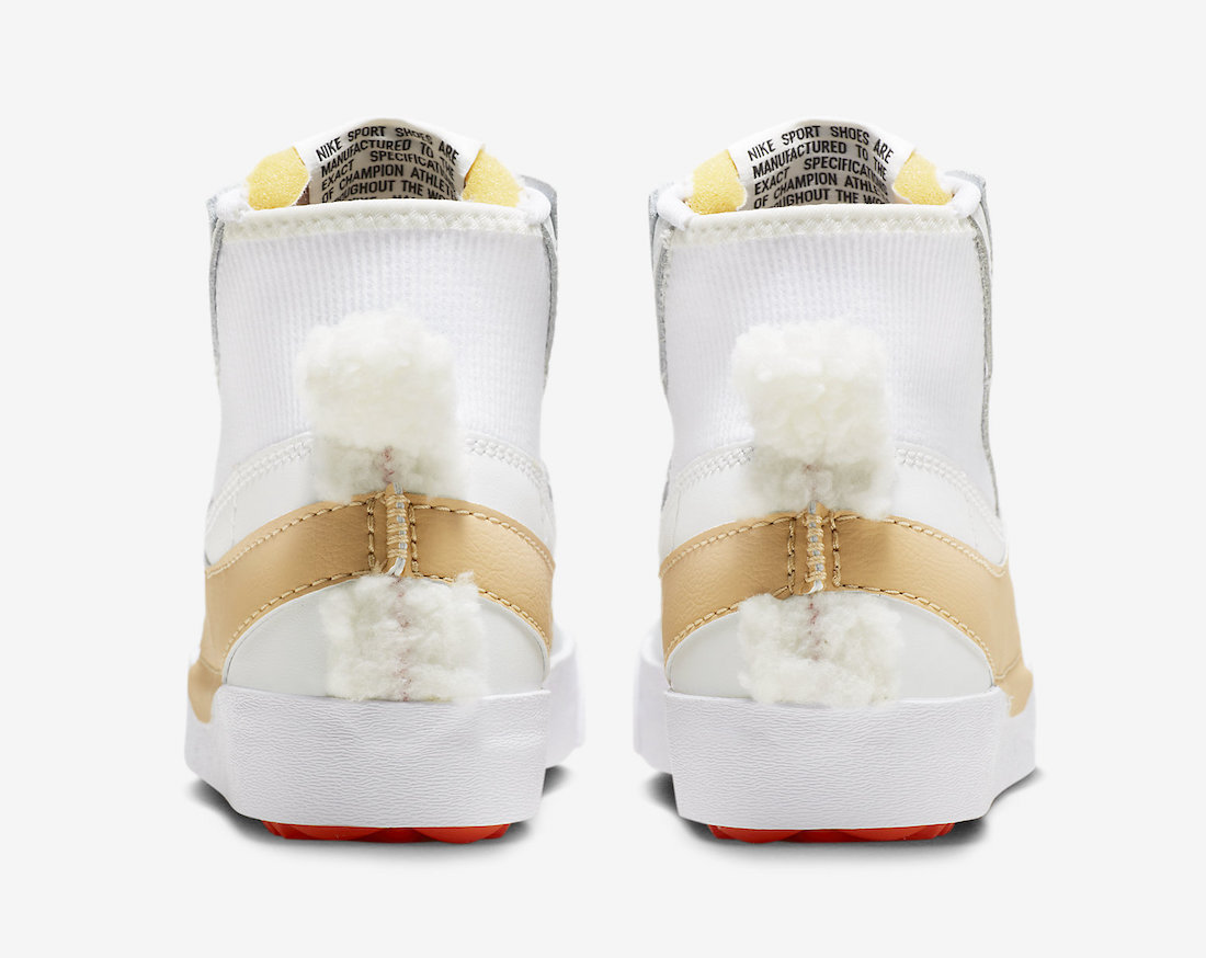 Nike Blazer Mid 77 Jumbo Summit White Sesame Brown FB1882-121 Release Date