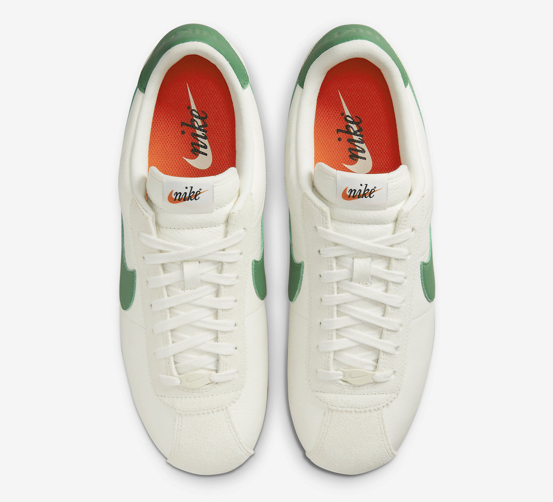 Nike Cortez Sail Aloe Vera Black Pale Vanilla FD0728-133 Release Date