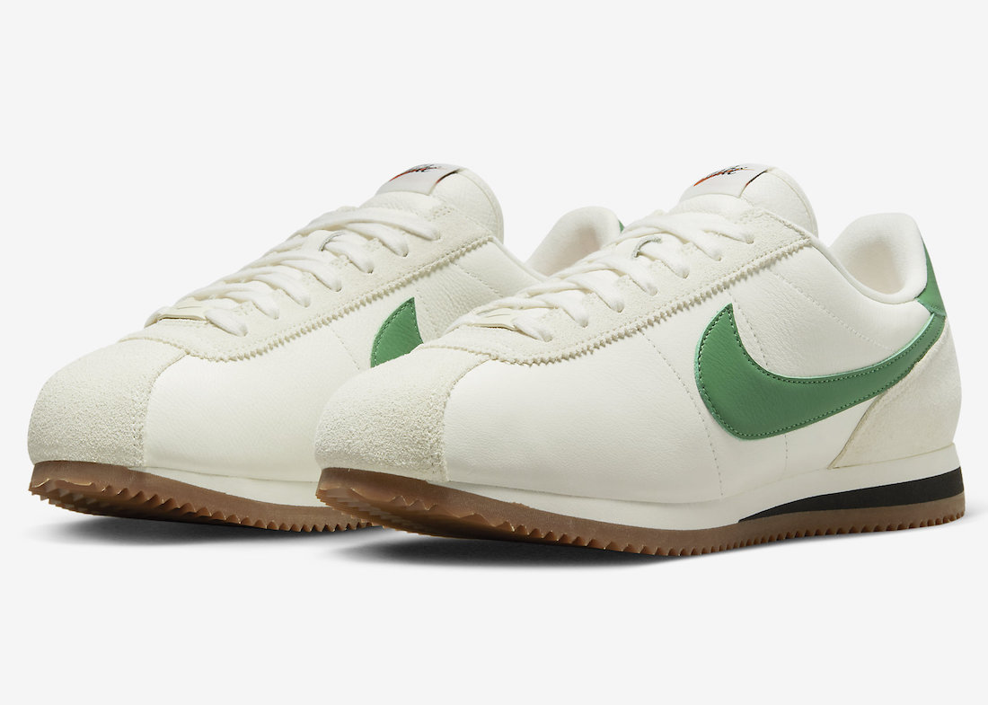 Nike Cortez Sail Aloe Vera Black Pale Vanilla FD0728-133 Release Date