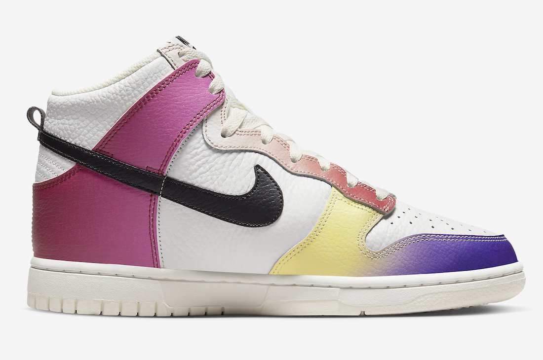 Nike Dunk High Multi-Color Gradient FD0802-100 Release Date