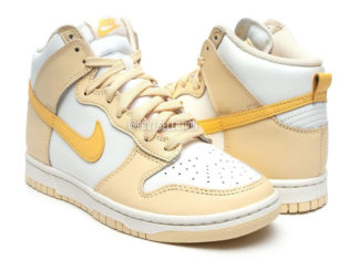 初见。耐克Dunk High “Pale Vanilla”