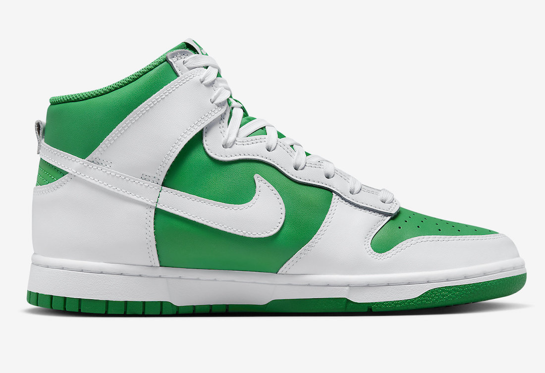 Nike Dunk High Pine Green White DV0829-300 Release Date