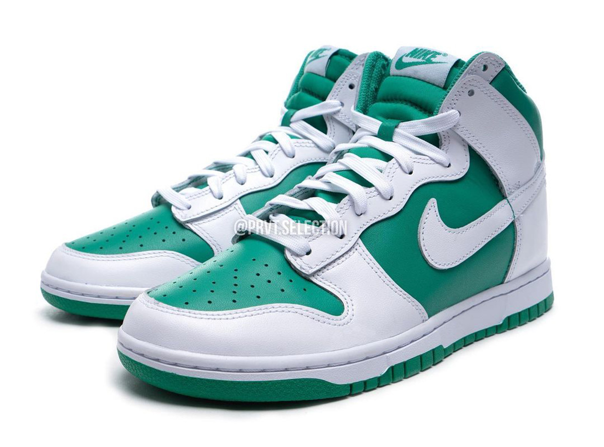 Nike Dunk High Pine Green White Release Date