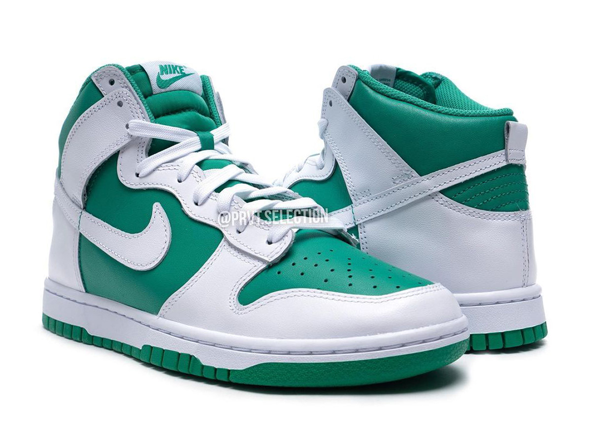 Nike Dunk High Pine Green White Release Date