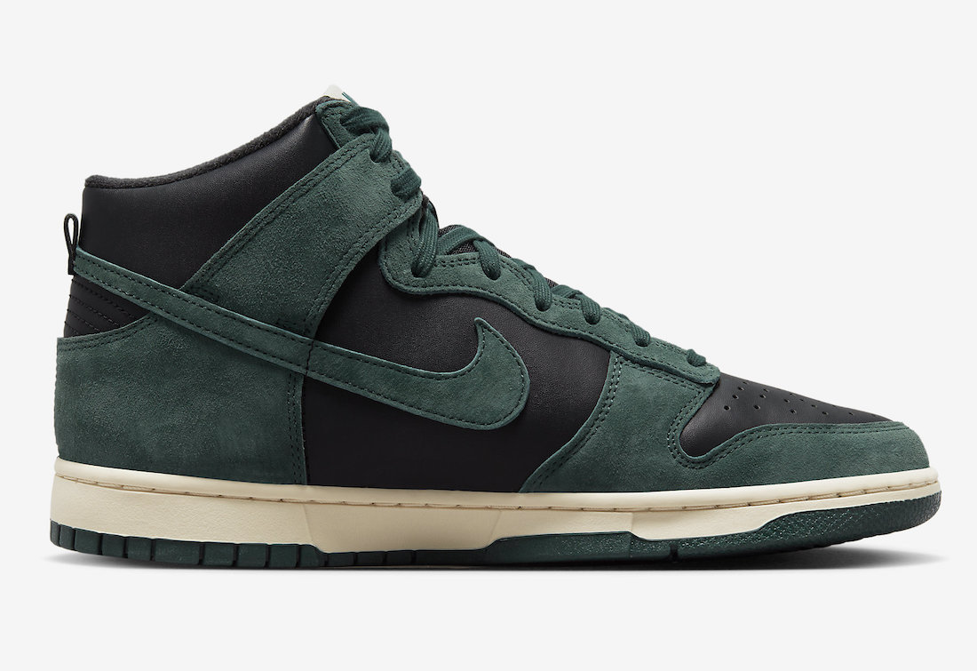 Nike Dunk High Premium Faded Spruce DQ7679-002 Release Date