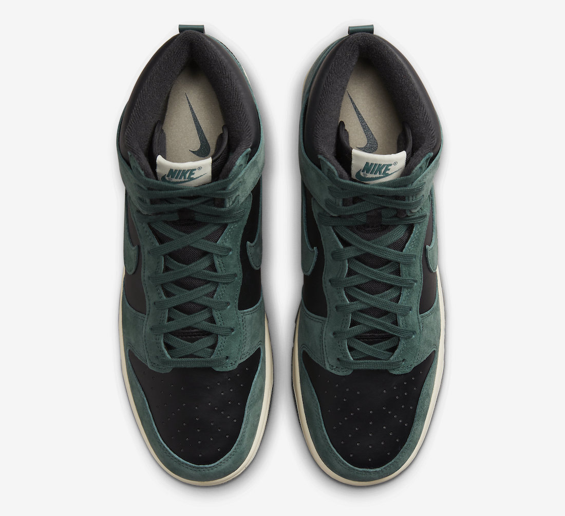 Nike Dunk High Premium Faded Spruce DQ7679-002 Release Date