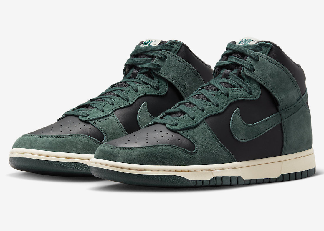 Nike Dunk High Premium Faded Spruce DQ7679-002 Release Date