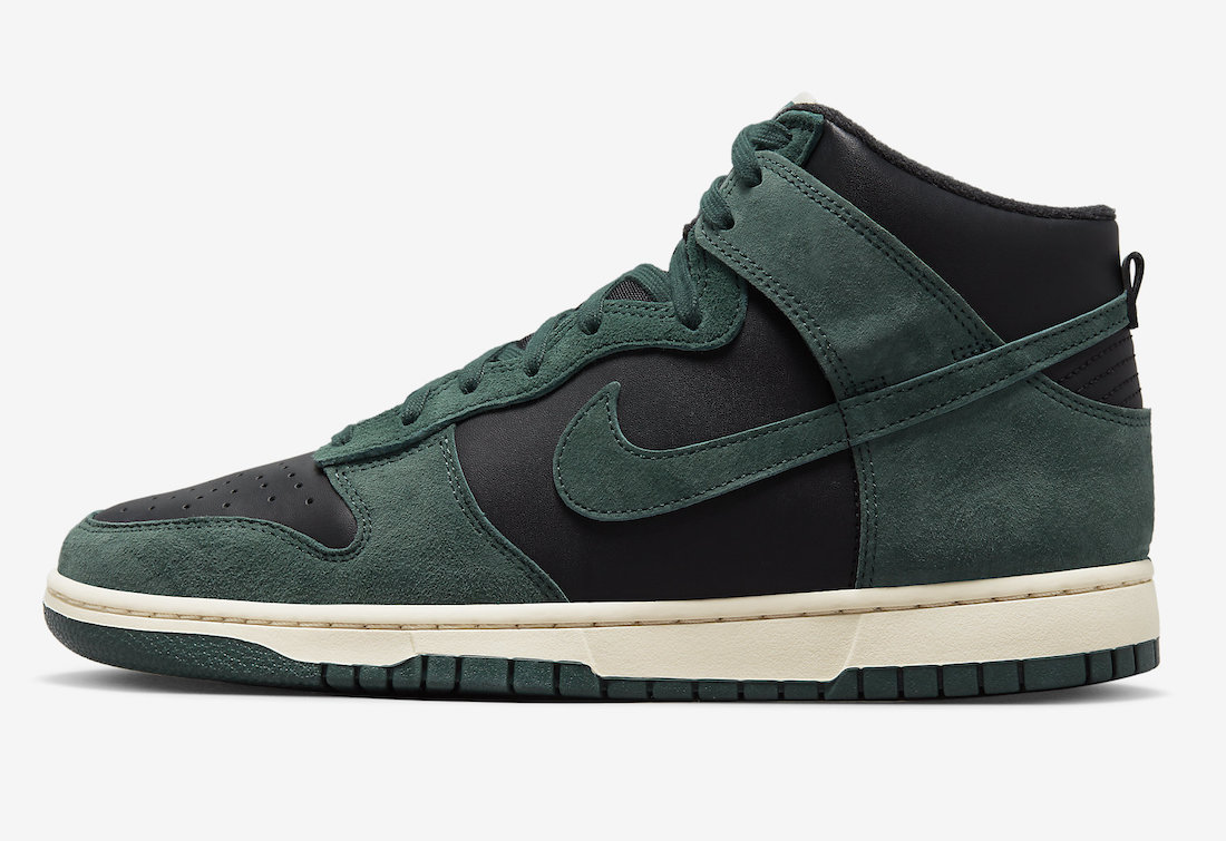 Nike Dunk High Premium Faded Spruce DQ7679-002 Release Date