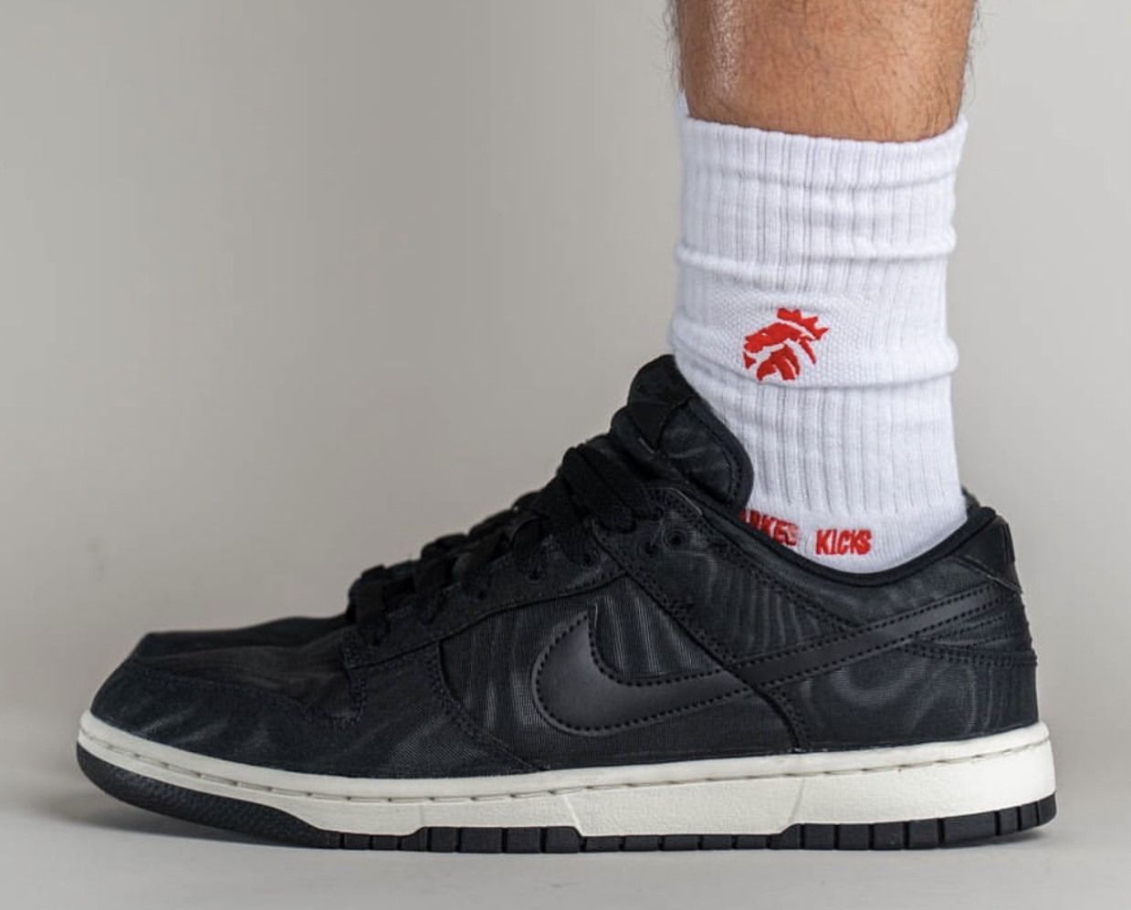 Nike Dunk Low Black Canvas DV7211-001 Release Date