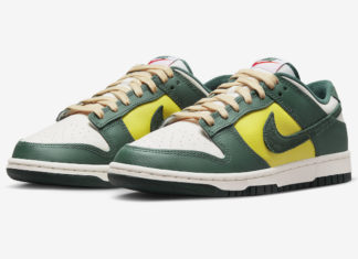 耐克Dunk Low “Noble Green “的官方照片